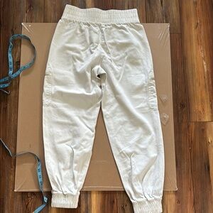 DSG White Cargo Jogger Denim Pants XXS